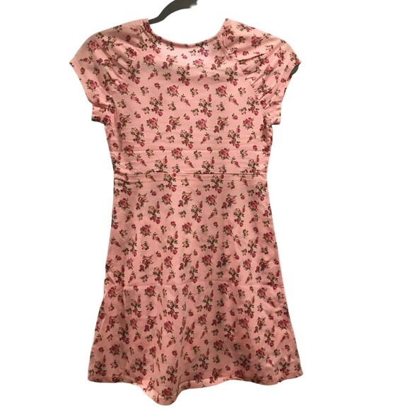 Girl's Large 10/12 Dress Pink Floral Children's Place - Picture 2 of 2
